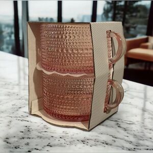 Glass Mug Set (OBO PRICE)